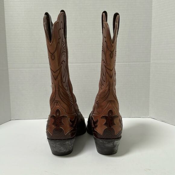 Ariat Women’s Cowboy Boots Festival Cowgirl Leather Sexy Concert Date Night - Picture 3 of 10